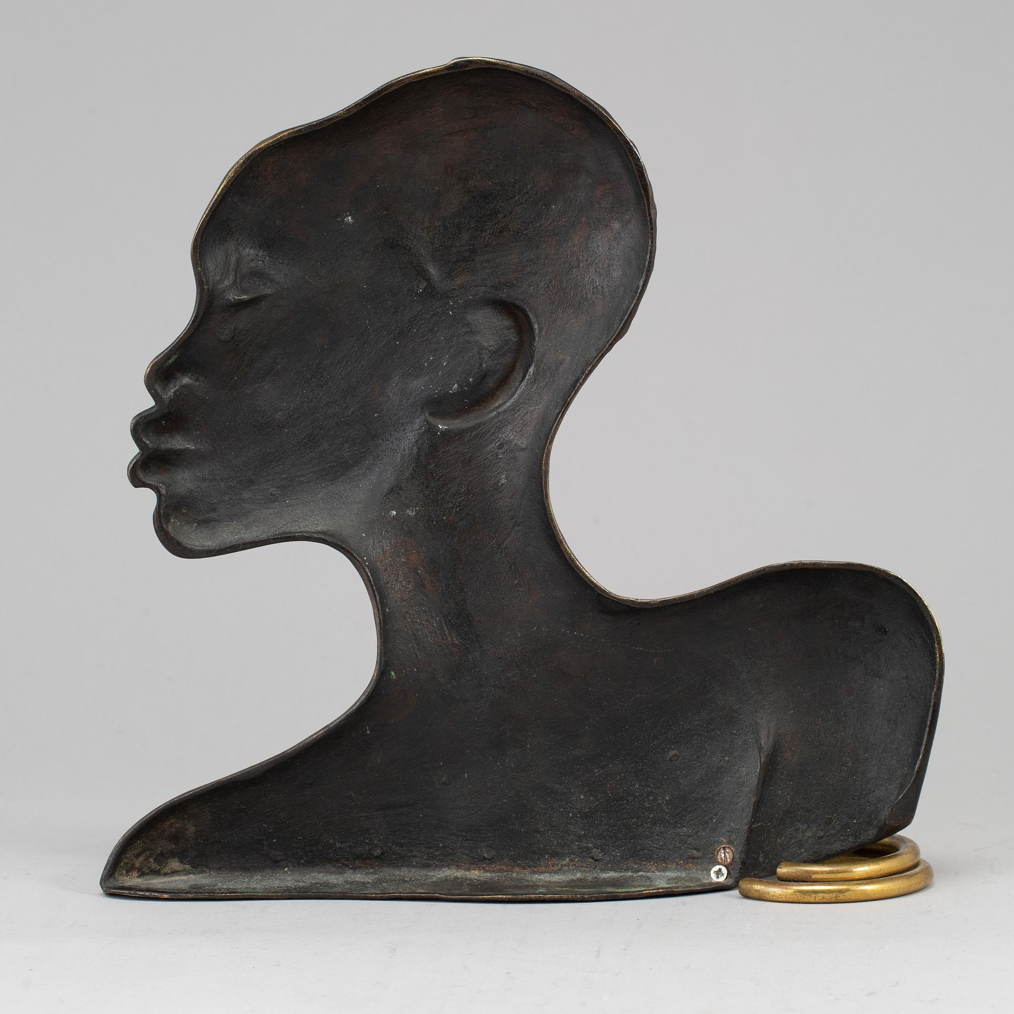 HAGENAUER, skulptur, brons, Wien, ca 1930.