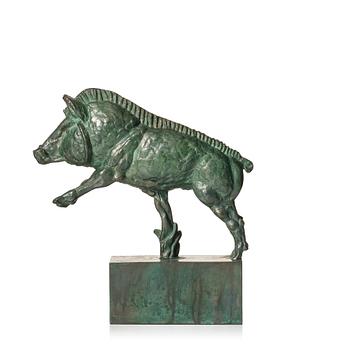 850. Carl Milles, Wild boar.