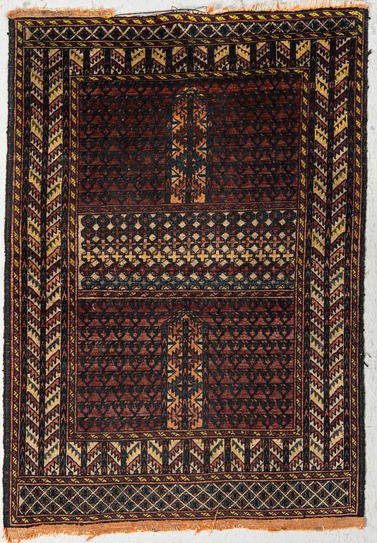 Rug, Yomut, antique, approx. 115 x 80 cm.
