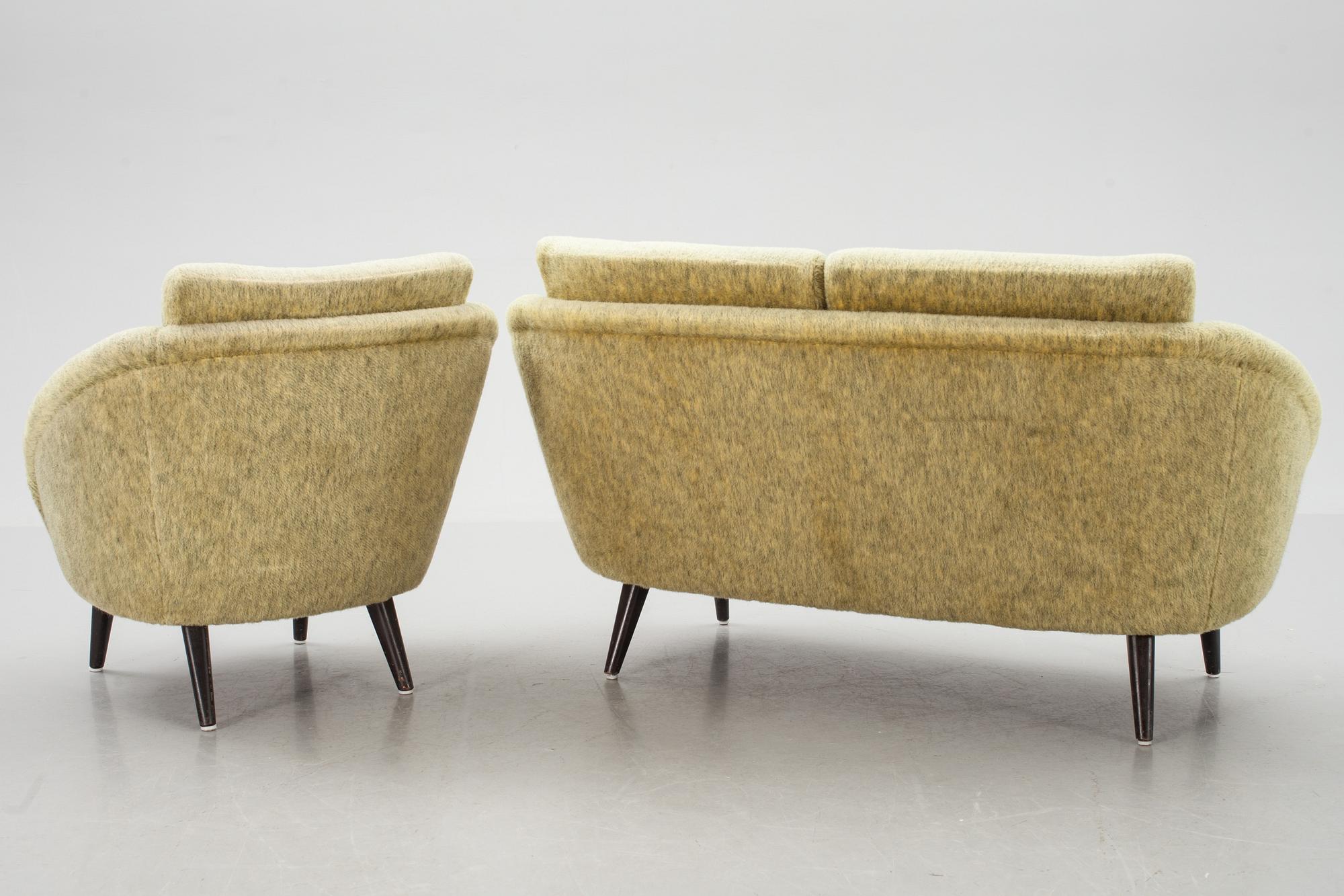 SOFFA och FÅTÖLJ, 1950-tal.
