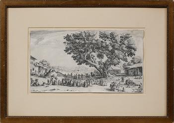 Jacques Callot · JACQUES CALLOT, efter, grafiskt blad, 1800-tal.