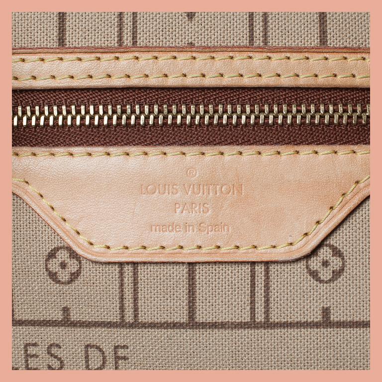 VÄSKA, "Neverfull", Louis Vuitton.