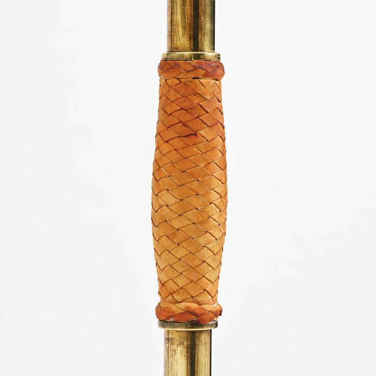Carl-Axel Acking, a brass floor lamp, for the Stockholm Crafts Association, 1939.