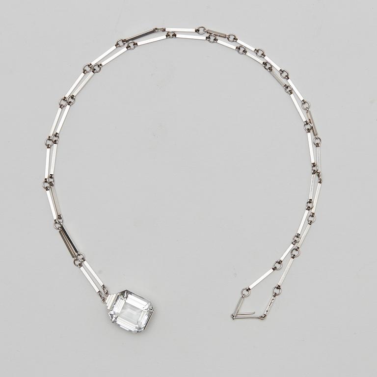 Wiwen Nilsson, hängsmycke, Lund 1944, sterling.
