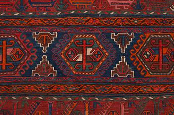 A mafrash, c. 120 x 61 cm.