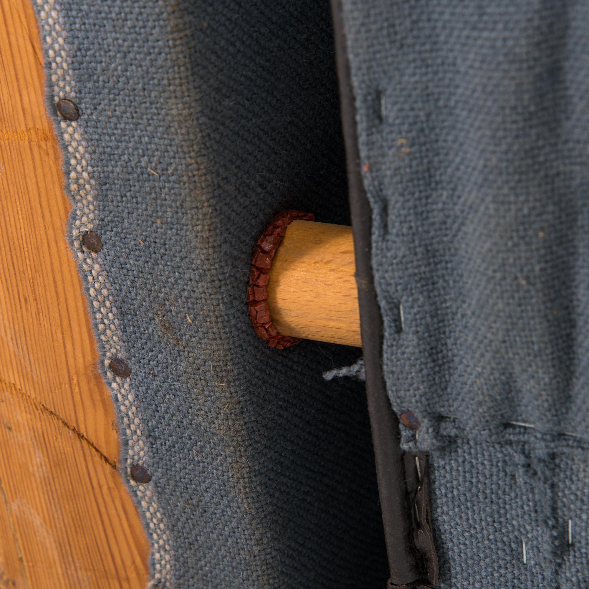 Alvar Aalto, nojatuoli, tilaustyö, O.Y. Huonekalu- ja Rakennustyötehdas A.B. ja Valaistustyö 1962.