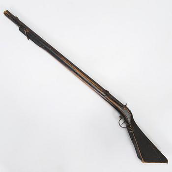 A Northern Europe rifle, mid-19th century.