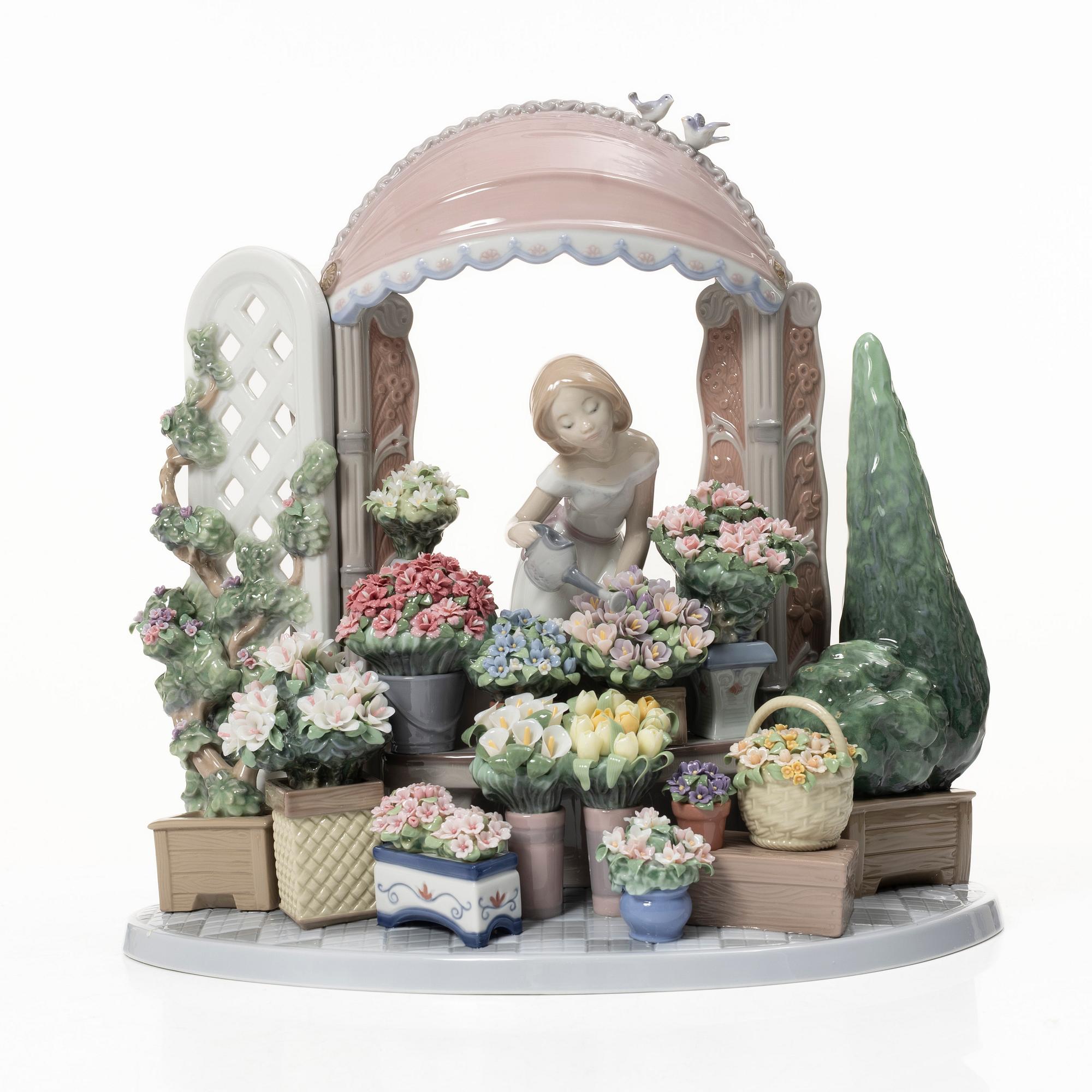 Lladró, figurine, "Romantic Feelings", Spain.