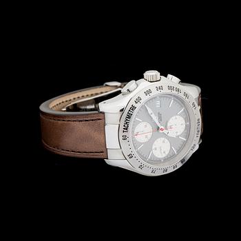 HERRARMBANDSUR,  Tudor, Chrono. Automatisk. Stål. Kronograf, c:a 2007.
