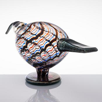 OIVA TOIKKA, A bird 'Willow curlew' , signed O. Toikka Nuutajärvi, numbered 93/2000.