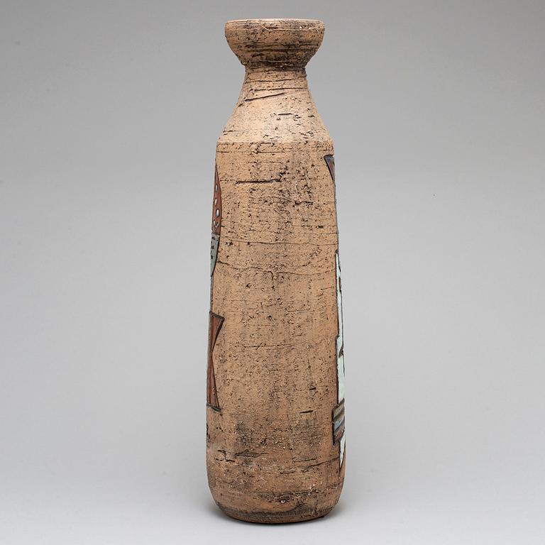 MARIAN ZAWADZKI, a large ceramic vase from Tilgmans, signed.