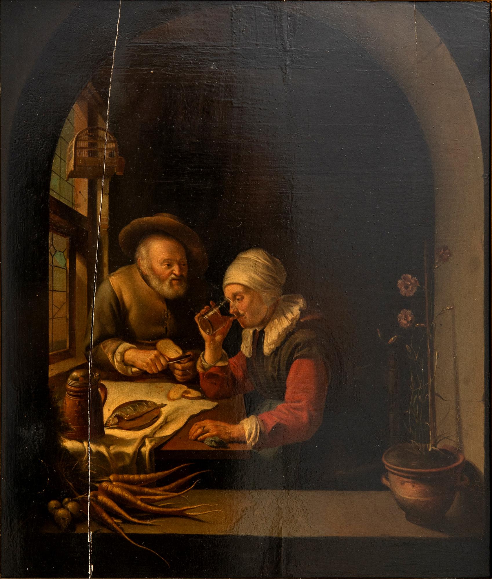 Frans van Mieris, kopia efter, 1800-tal, möjligen 1900-tal.