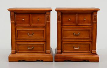 SÄNGBORD, 1 par, 1900-/2000-tal.
