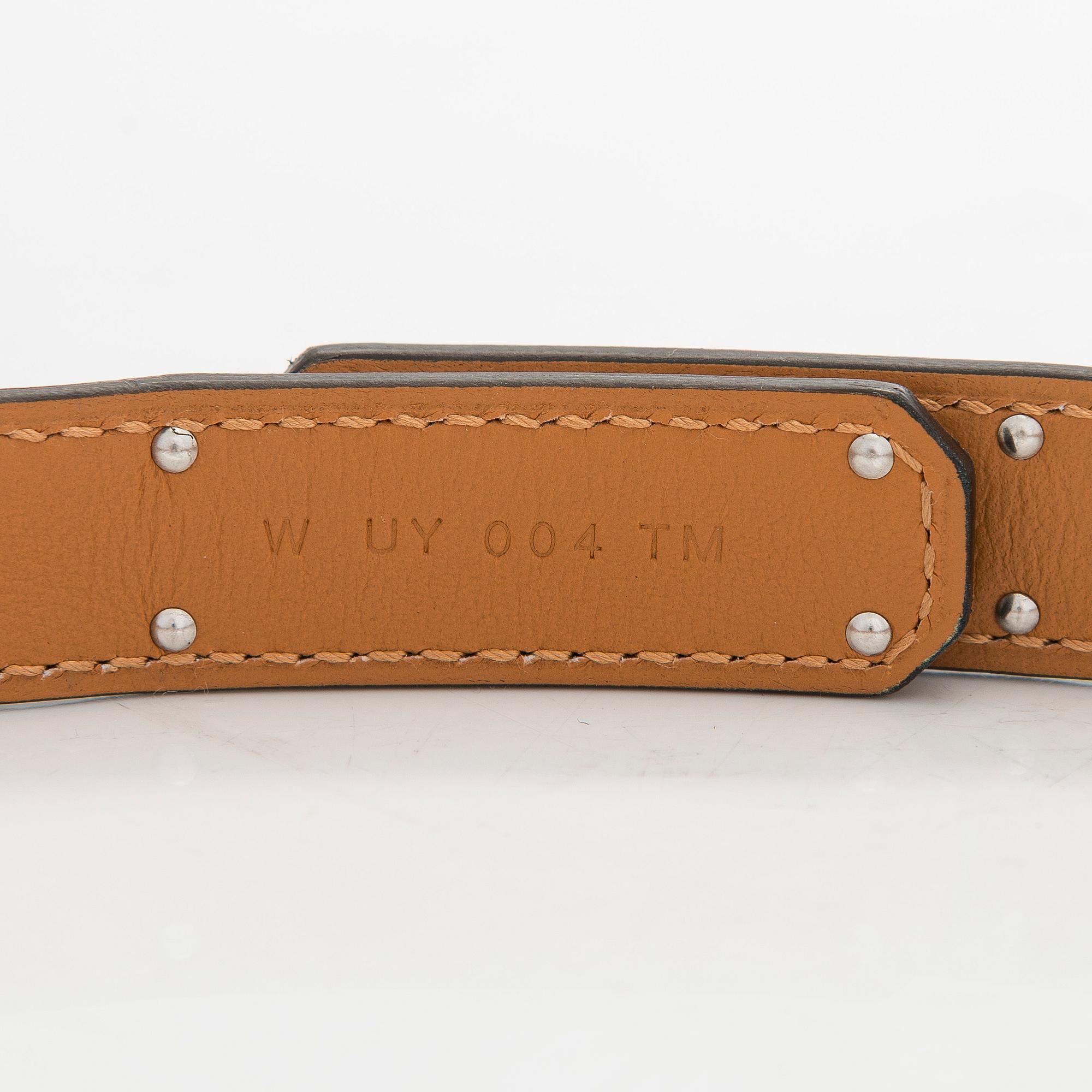Hermès, skärp, "Kelly 18 Belt", 2024.