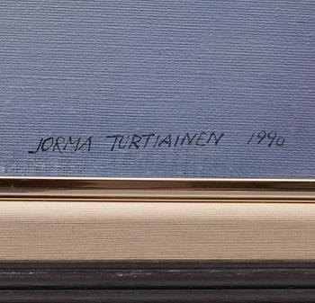 JORMA TURTIAINEN, olja på duk, signerad och daterad 1990.