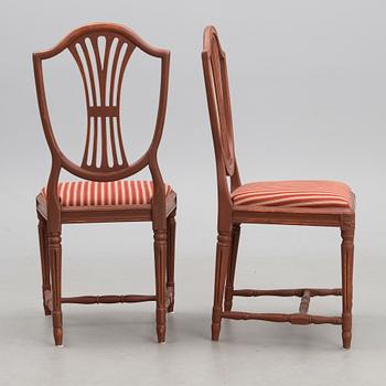 STOLAR, 6 ST, sengustavianska, Sverige, ca 1800.