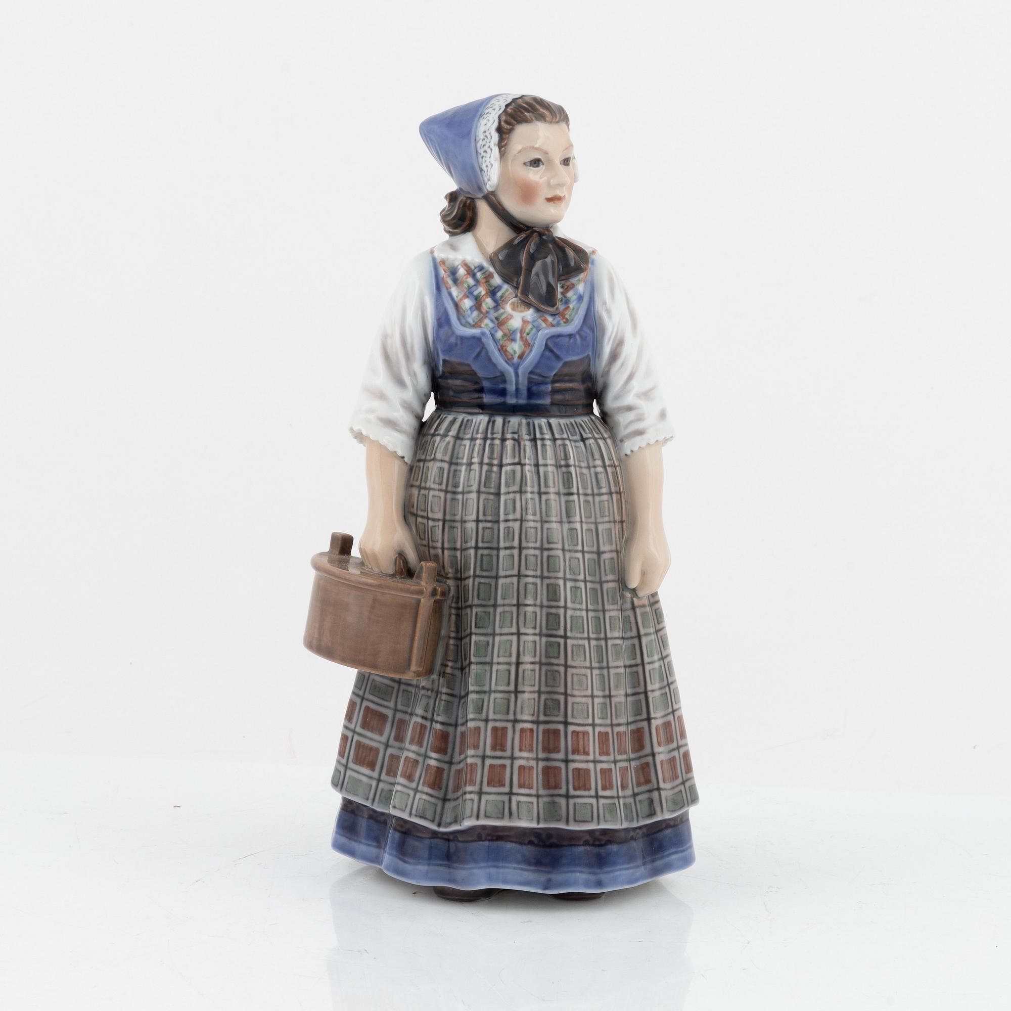 Dahl Jensen, figurin, porslin, Danmark.