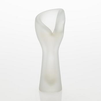 Timo Sarpaneva, maljakko, "Hiidennyrkki", signeerattu Timo Sarpaneva Iittala -55.