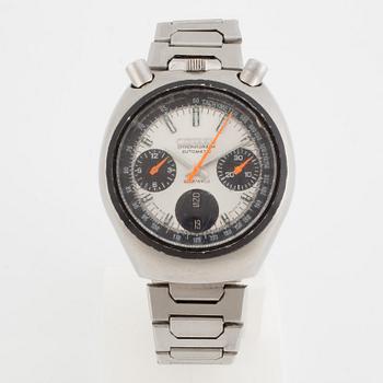 CITIZEN, Chronograph, "Tachymeter", s.c. "Bullhead", chronograph, wristwatch, 38 x 42 mm,