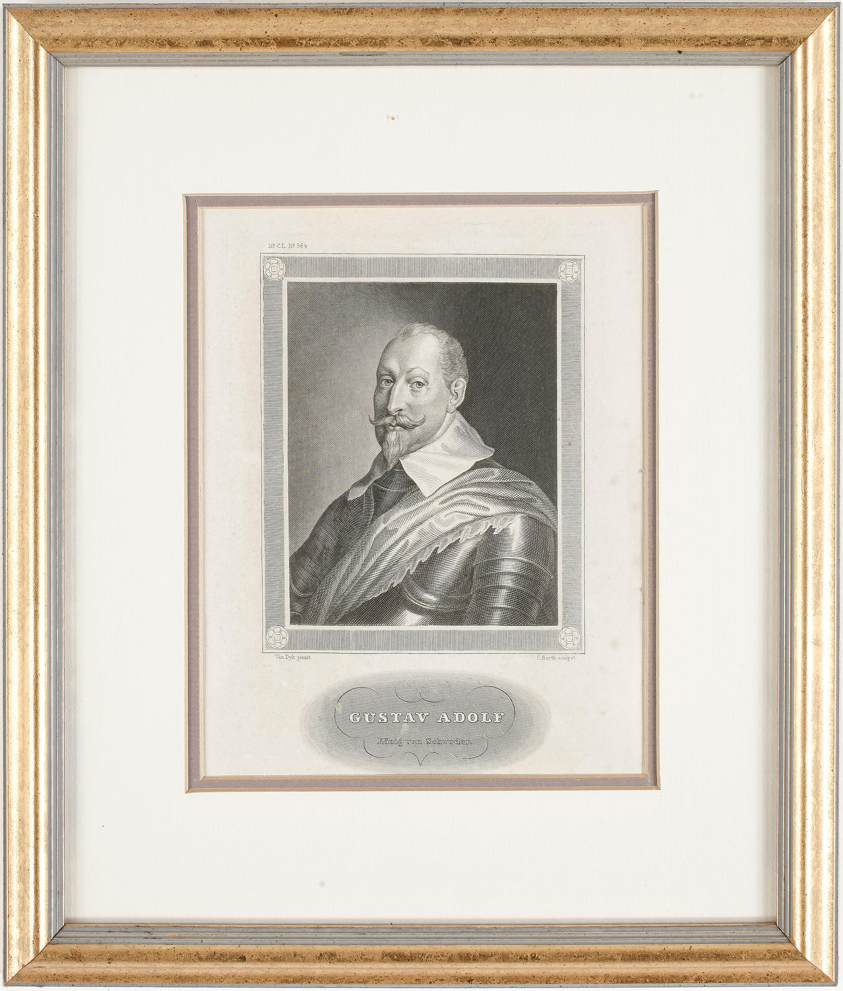 GRAVYRER, 4 st, SVENSKA REGENTER, 1800-tal.