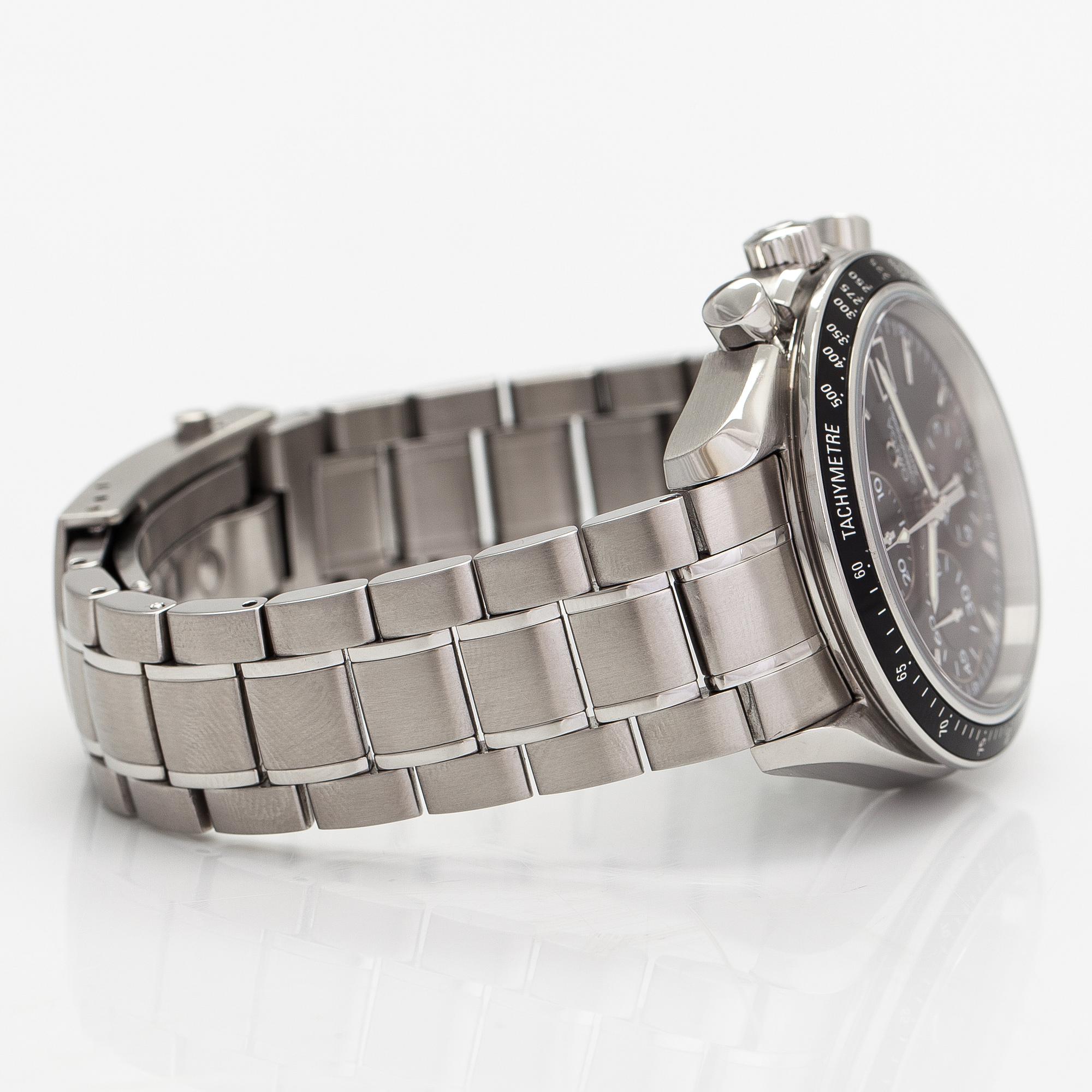 Omega, Speedmaster, Chronometer, 100m, wristwatch, 40 mm.