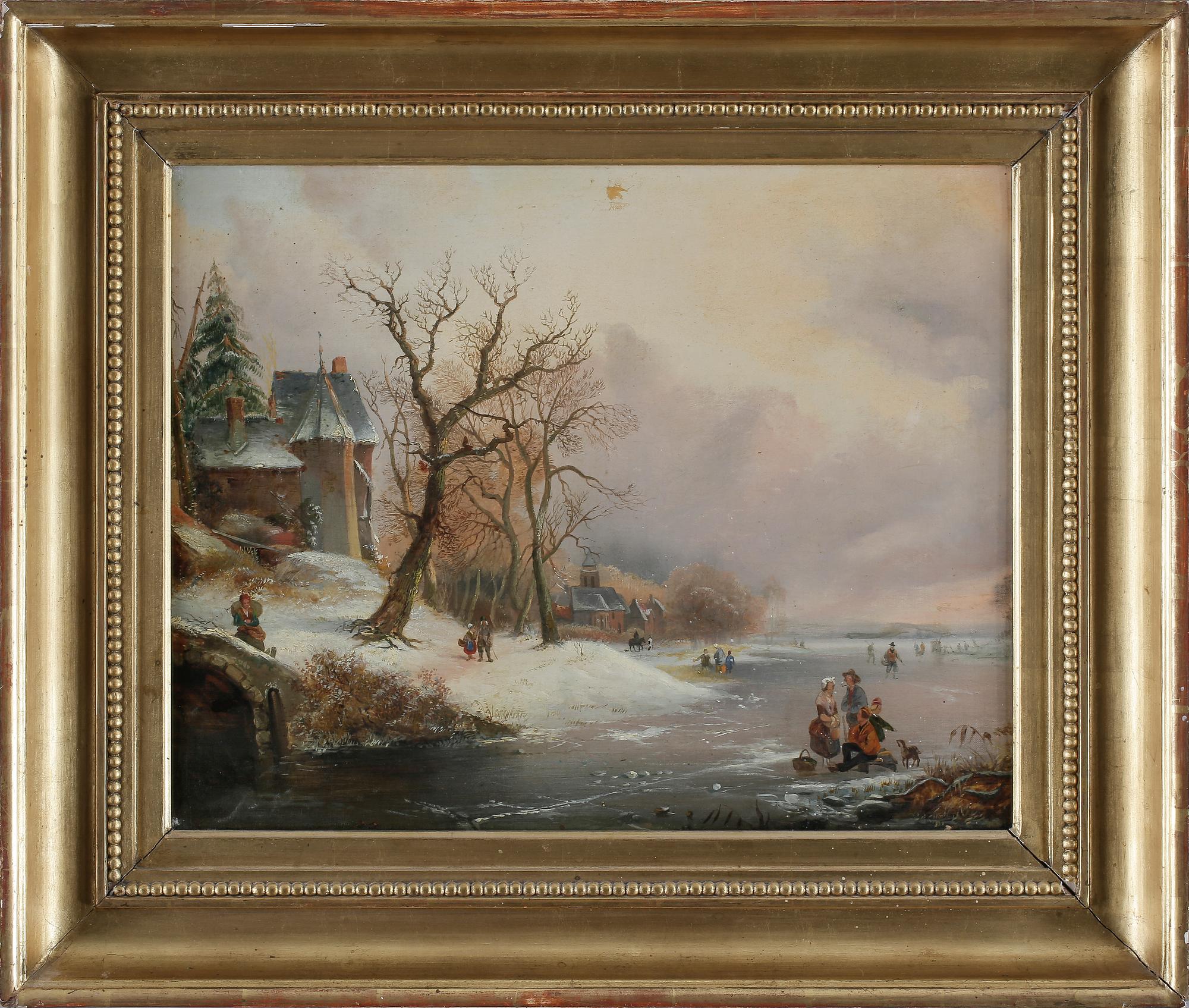 PER WICKENBERG, tillskriven, olja på pannå, osignerad.