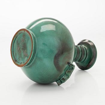 An earthenware vase, Upsala Ekeby, first half of the 20th century.