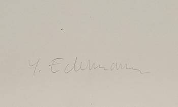 YRJÖ EDELMANN, färglitografi, signerad och numrerad 58/150.