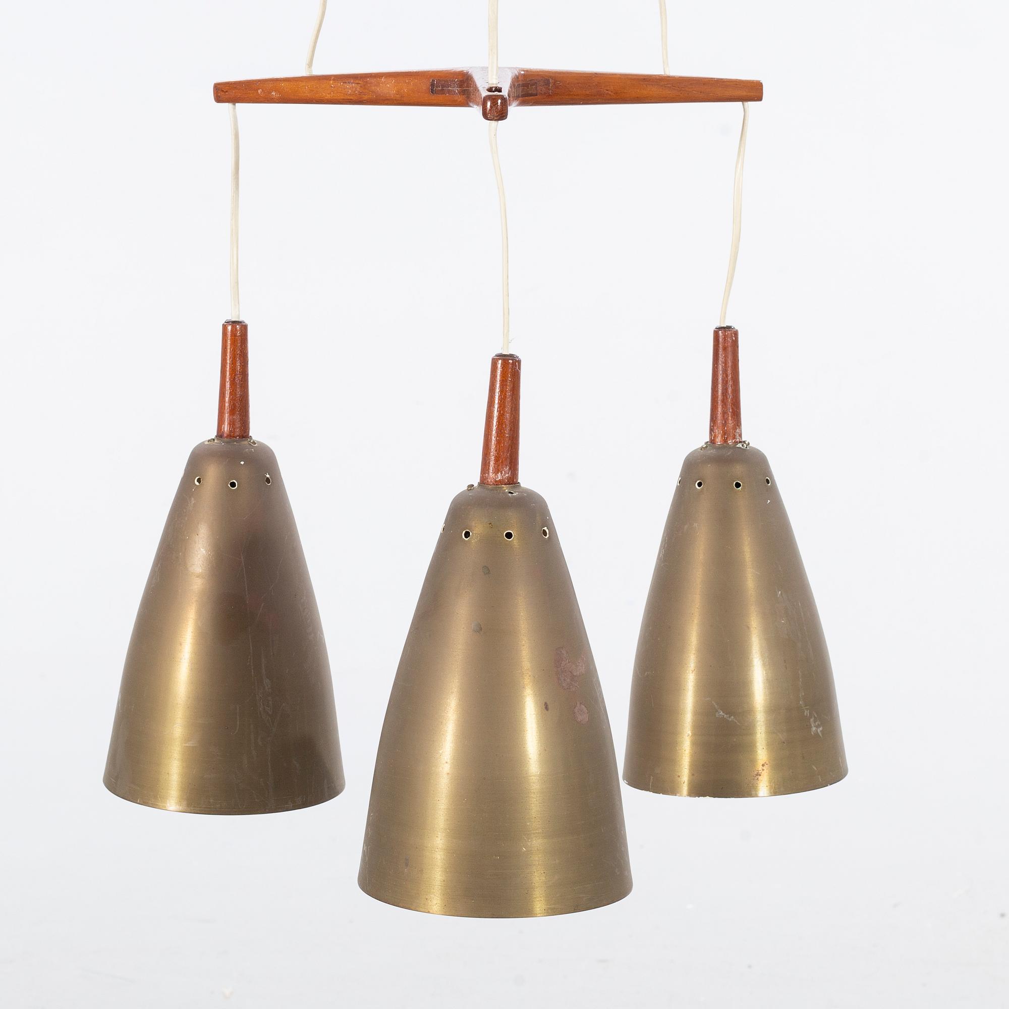 HANS-AGNE JAKOBSSON, Taklampa, Åhus, 1950-tal.