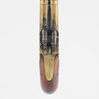 Slaglåspistoler, 2 st, 1800-tal.
