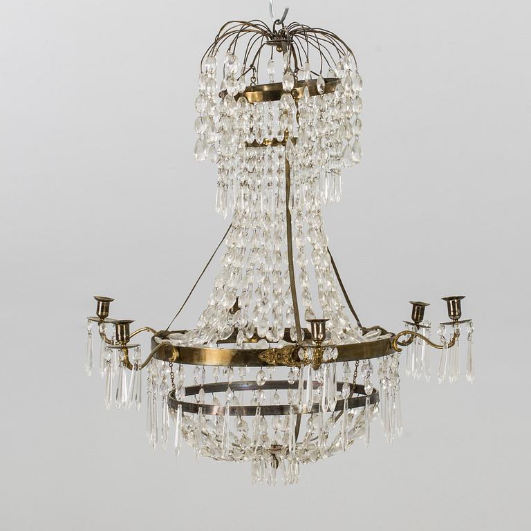 A CHANDELIER, first half of 20th century.