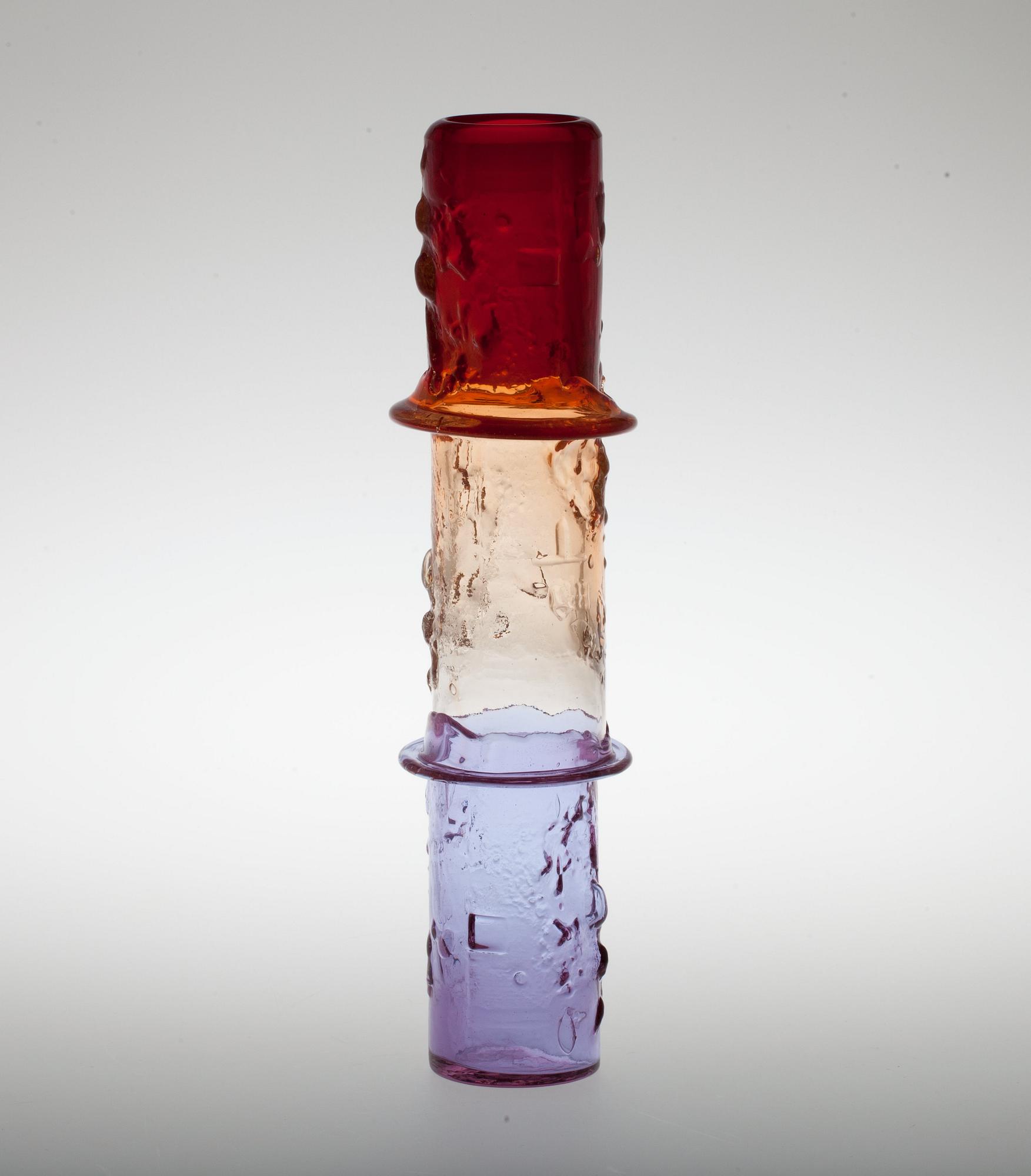 Oiva Toikka, A THREE STAGES VASE.