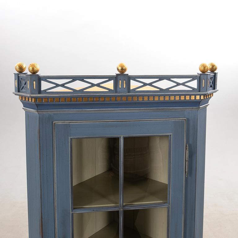 Corner cabinet, K.A. Roos, Helsingborg, second half of the 20th century.