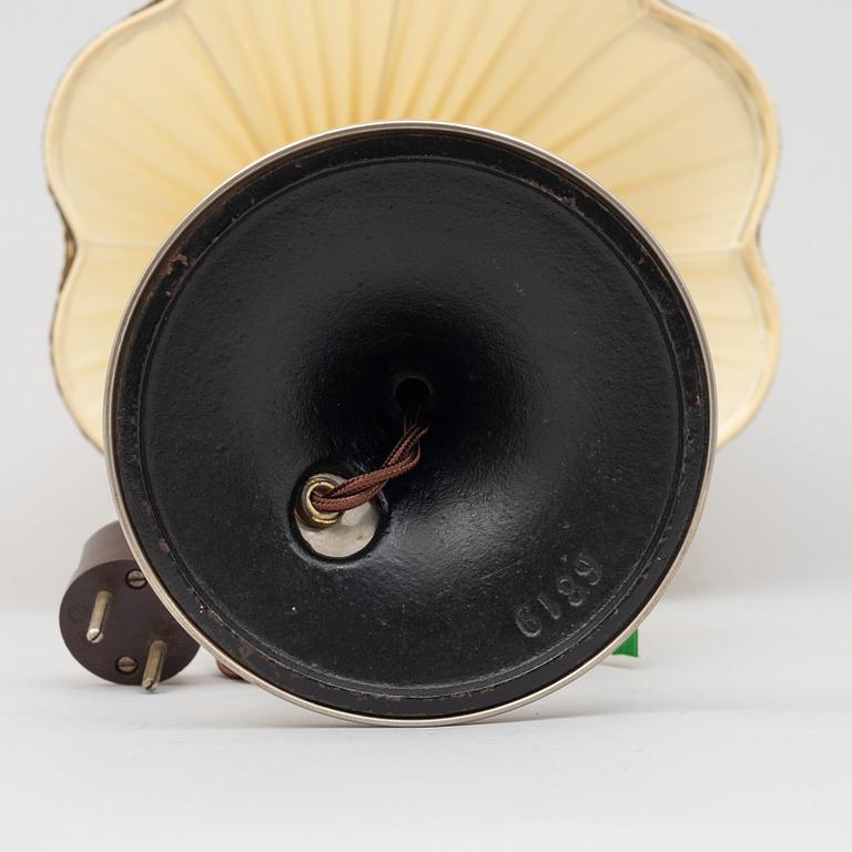 Harald Notini, a table lamp, model "6893". Arvid Böhlmarks Lampfabrik, 1920s-30s.
