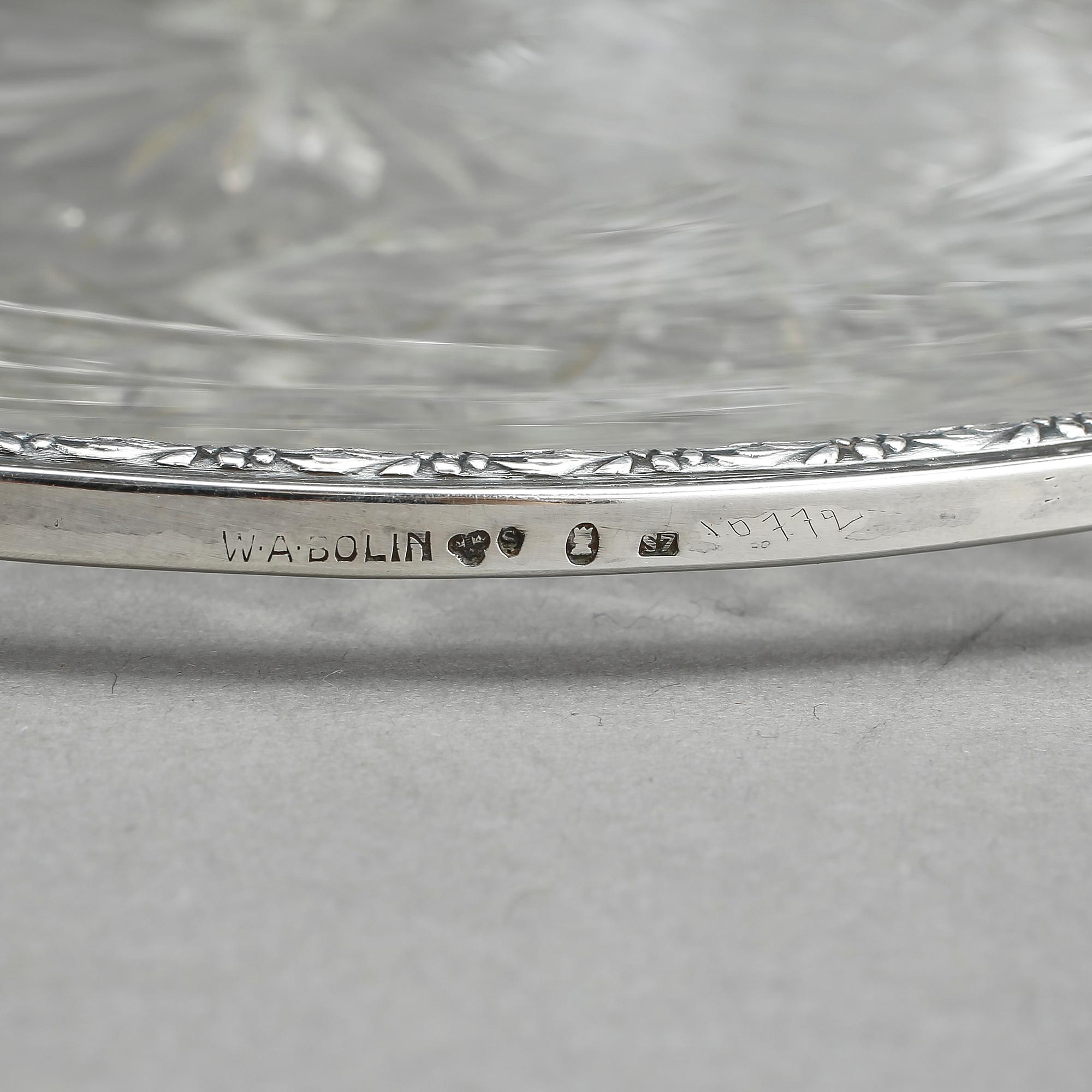 FAT, 3 st. Silver. W A Bolin, Stockholm 1920.