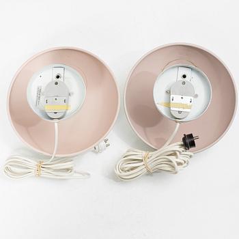 Louis Poulsen, a pair of model 33058/ 'PH Hat' wall lights, Denmark.