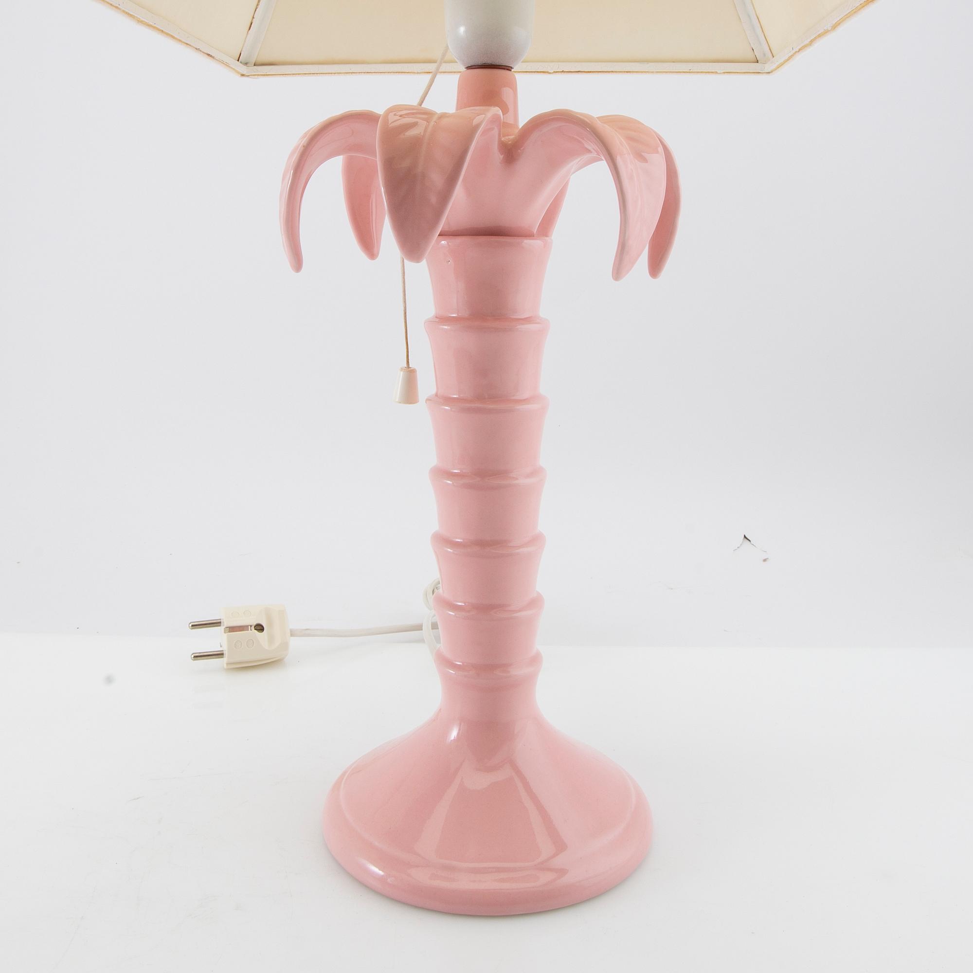 Table lamps, a pair, late 20th century.