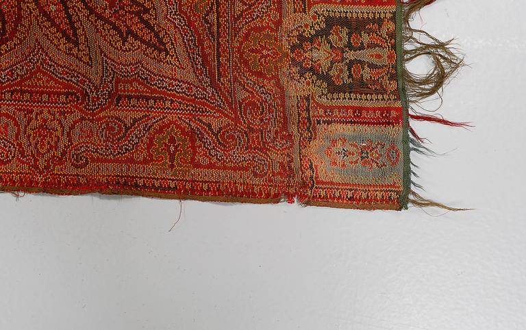 PAISLEYSJAL, 1900-talets första hälft, 290 x 143 cm.