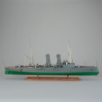 FARTYGSMODELL, torpedkryssaren "Psilander", 2000-tal.