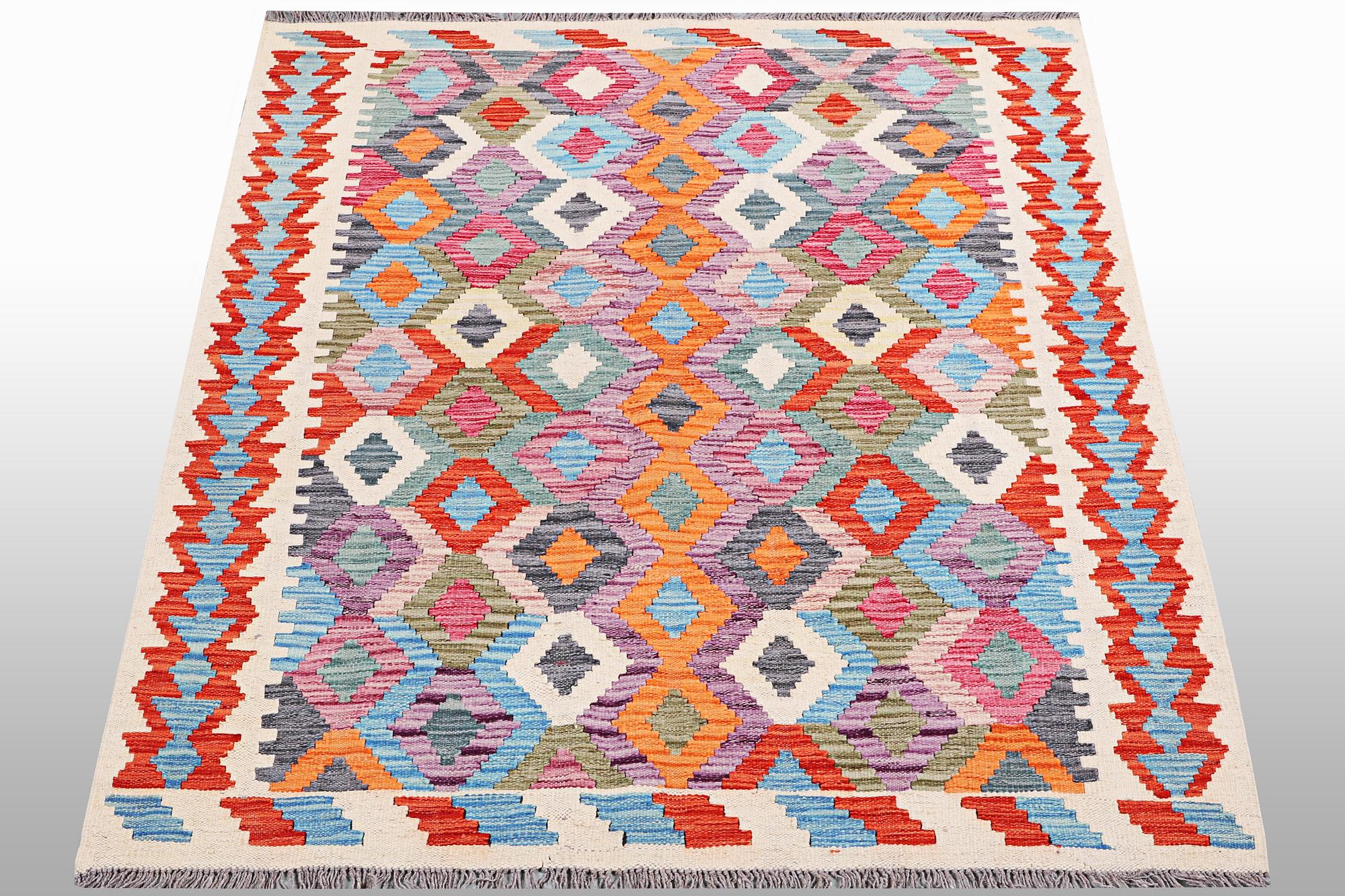 A rug, Kilim, ca 166 x 127 cm.
