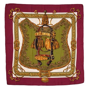 388. Hermès, scarf, “Bride de Cour”.