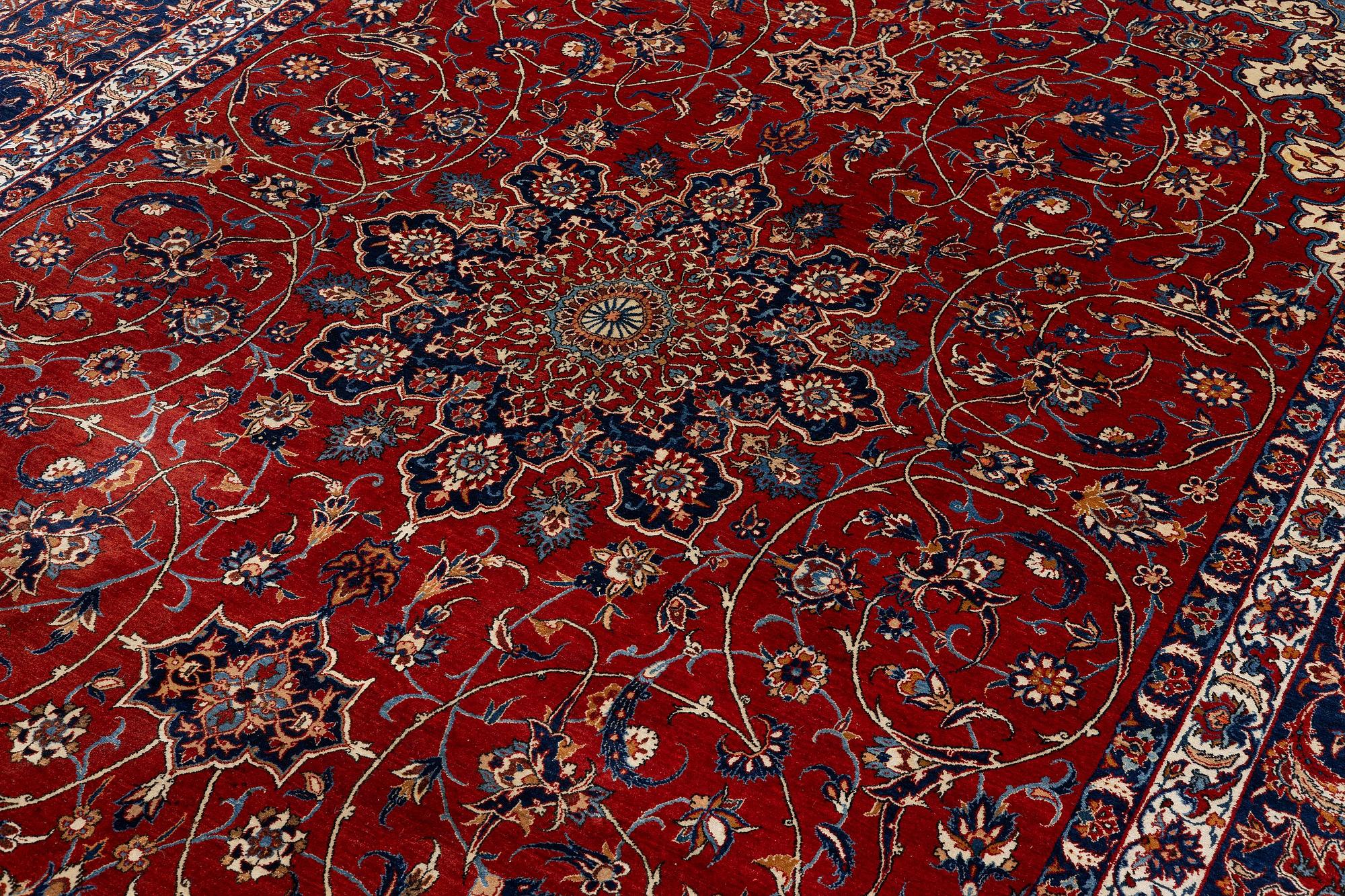 An antique Isfahan, Central Persia, dated 1283 (1903-04), c. 486 x 319 cm.