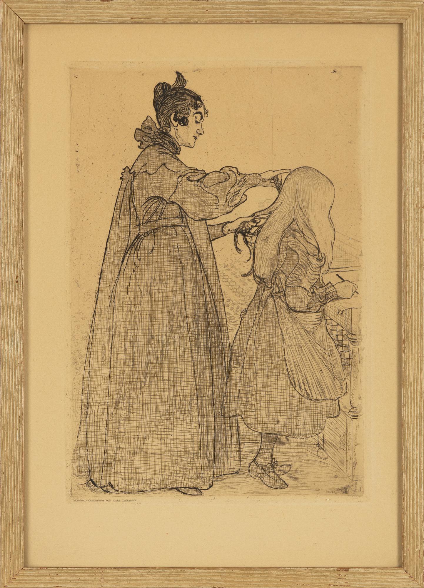 Carl Larsson, "En konstnärshustru".