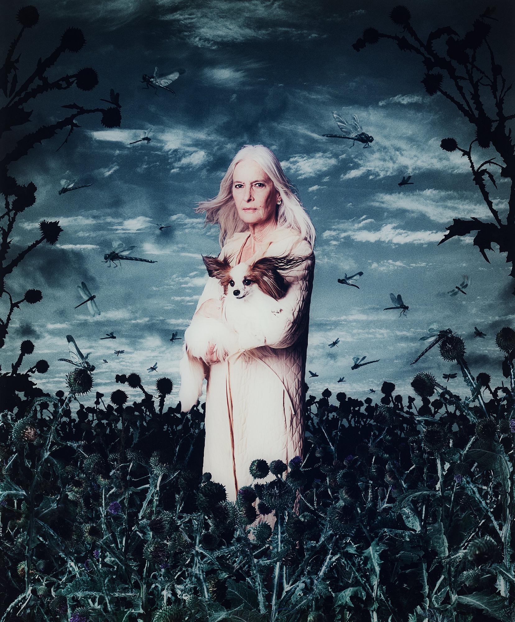 Helena Blomqvist, "Woman with dog", 2005.