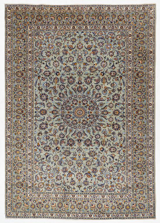 Carpet, Keshan, approx. 365 x 262 cm.