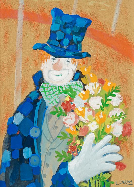 Lennart Jirlow, Clown with bouquet.