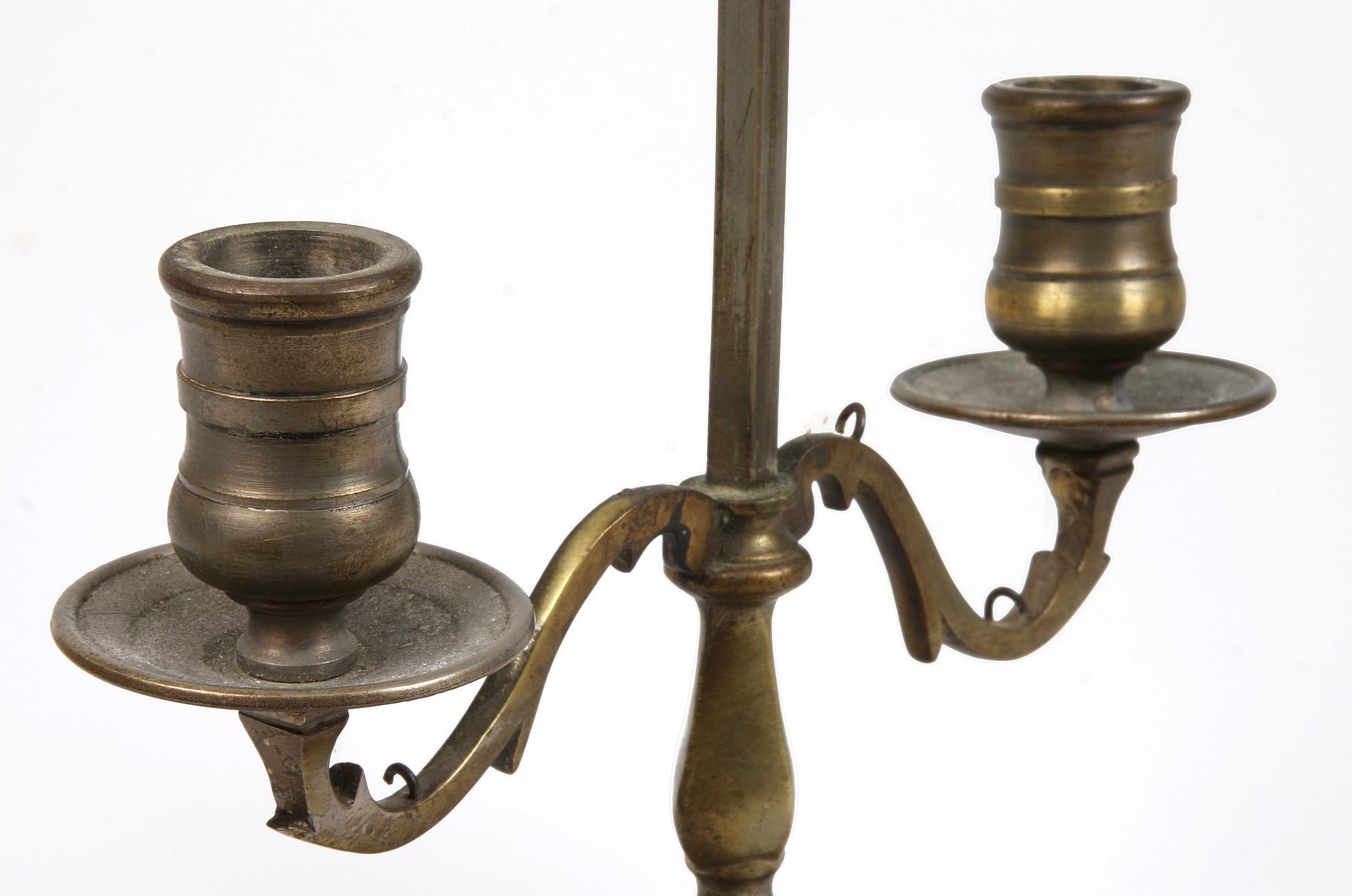 BORDSLAMPA, s k bouillottelampa, 1800/1900-tal.