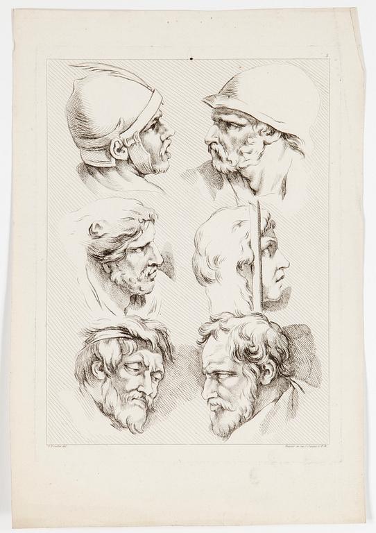 PARTI, GRAFIK, 26 st, äldre gravyrer 1700/1800-tal, bla. Francesco Bartolozzi.
