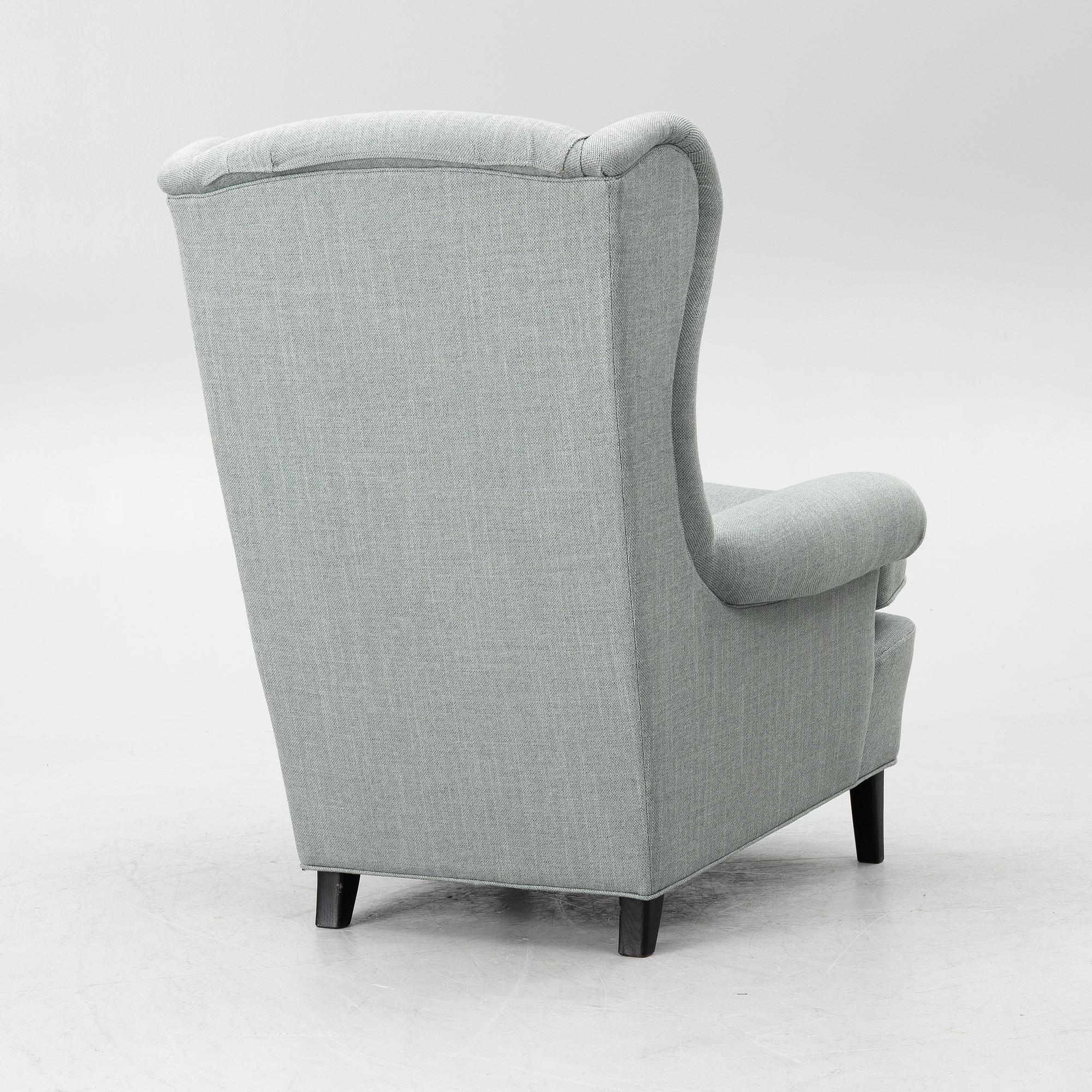 Carl Malmsten, Fåtölj, ”Häggbom”, O.H.Sjögren, Tranås, 2022.