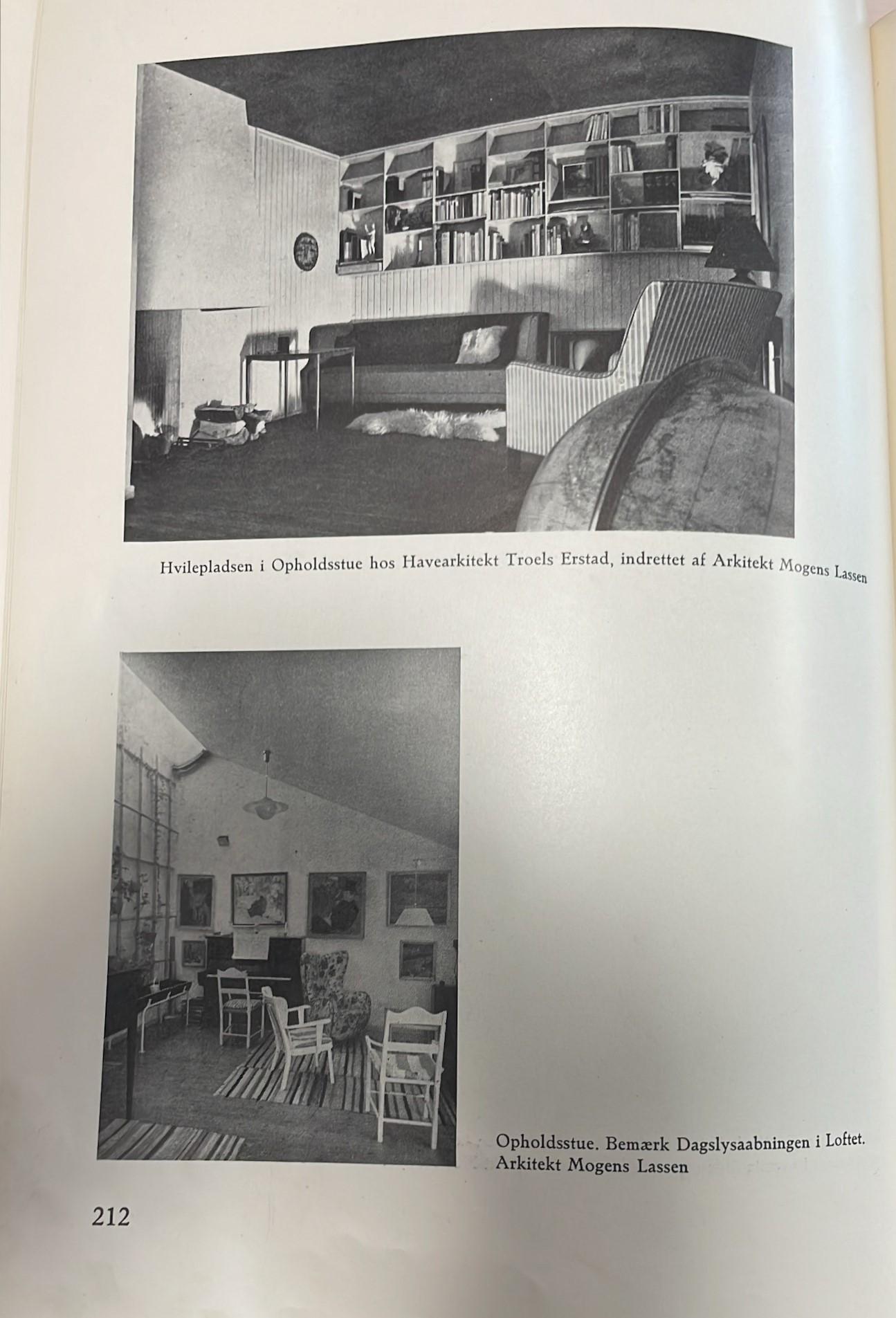 Mogens Lassen, tillskrivna, fåtöljer ett par, Danmark 1940-tal.